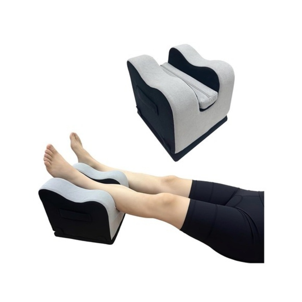 Orthopedic Leg Elevation Pillow Adjustable Height Post Surgery Recovery Wedge